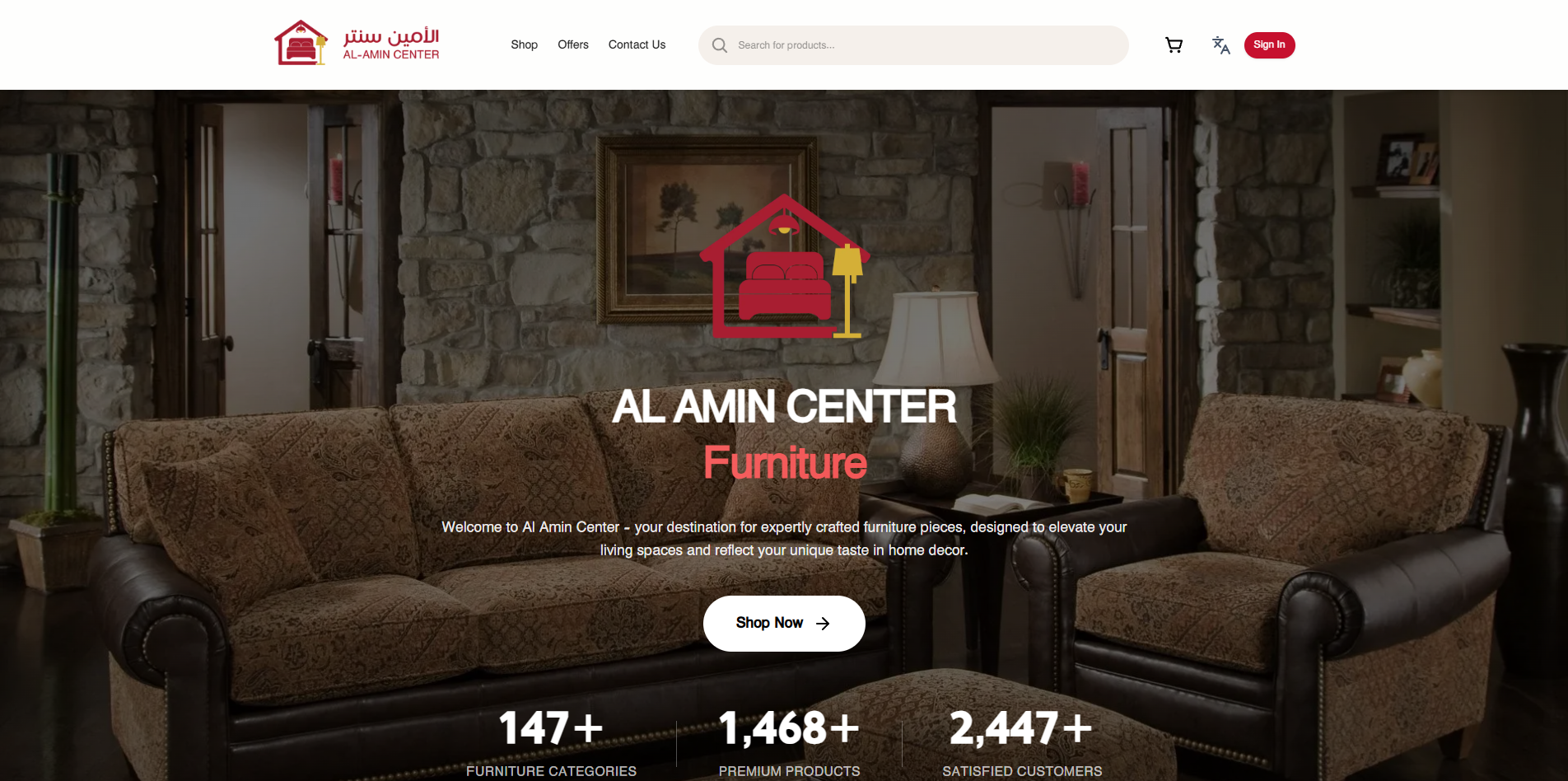 Furnuture online store